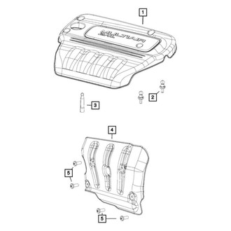 Ram OE - Upper Engine Cover