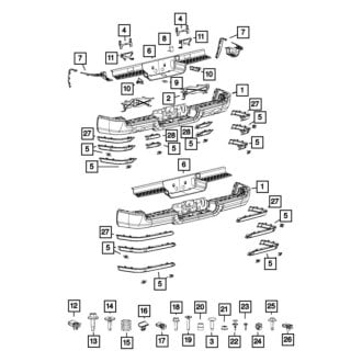 Mopar® - Spare Tire Cover