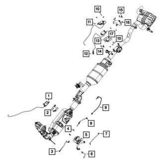 Mopar® - Exhaust Gas Differential Pressure Sensor