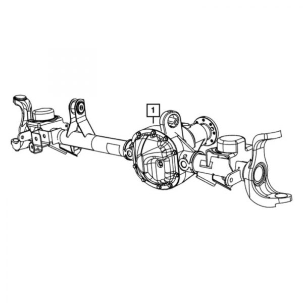 Mopar® - Front Drive Axle Assembly