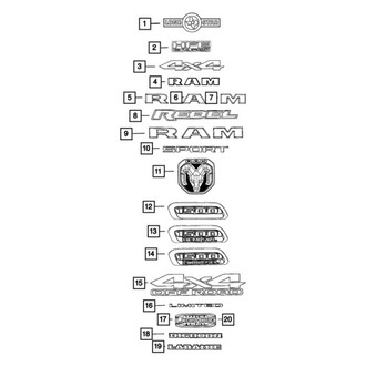 Mopar® - Hood Emblem