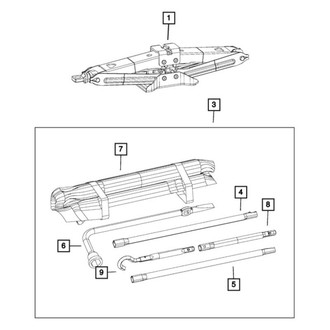Ram OE - Floor Jack Handle