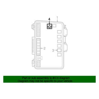 Mopar® - Engine Cooling Fan Motor Relay