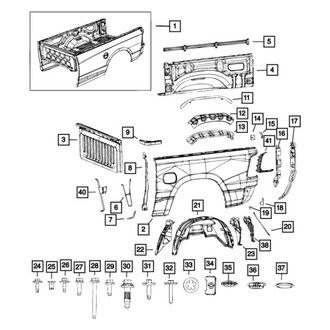Mopar® - Deck Lid Panel