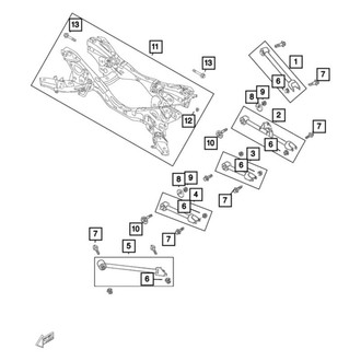 Mopar® - Suspension Guide Rod