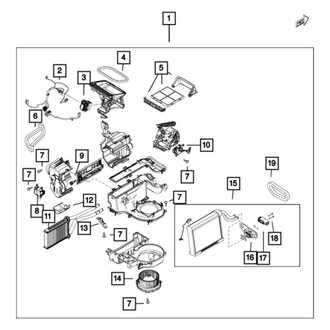 Mopar® - A/C And Heater Wiring