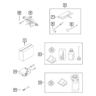 Fiat OE - Tire Repair Kit