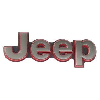 Mopar® - "Jeep" Nameplate Trunk Lid Emblem