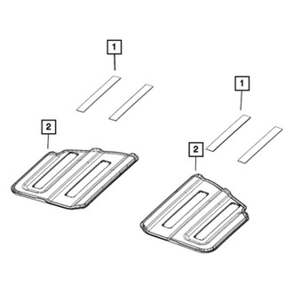 Jeep OE - Right Roof Opening Trim Clip