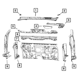 Mopar® - Cowl Panel Reinforcement
