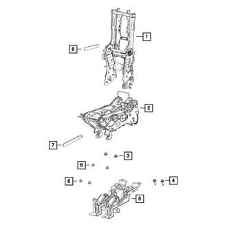 Mopar® - Seat Cushion Frame