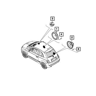 Mopar® - Rear Speaker