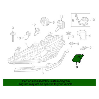 Mopar® - Front High Intensity Discharge Headlight Control Module