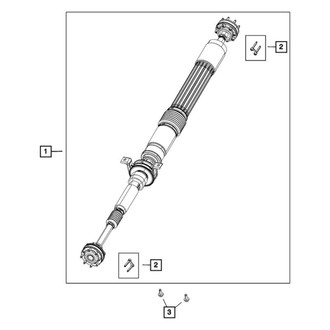 Jeep OE - Rear Drive Shaft