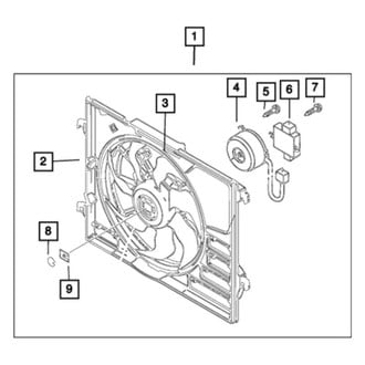 Mopar® - Engine Cooling Fan Module