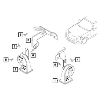 Fiat OE - Horn Bracket