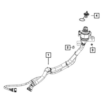 Mopar® - Diesel Emissions Fluid (DEF) Filler Cap