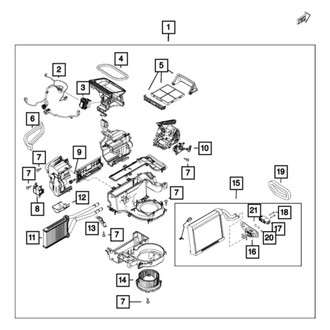Mopar® - Air Distribution Case Seal