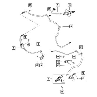 Mopar® - Clutch Hydraulic Hose Lock Clip