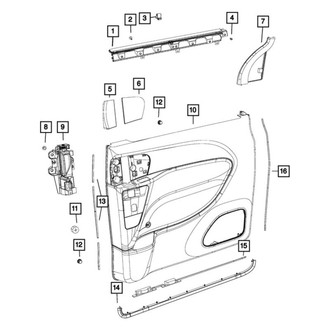 Mopar® - Body Mount Cushion Bolt