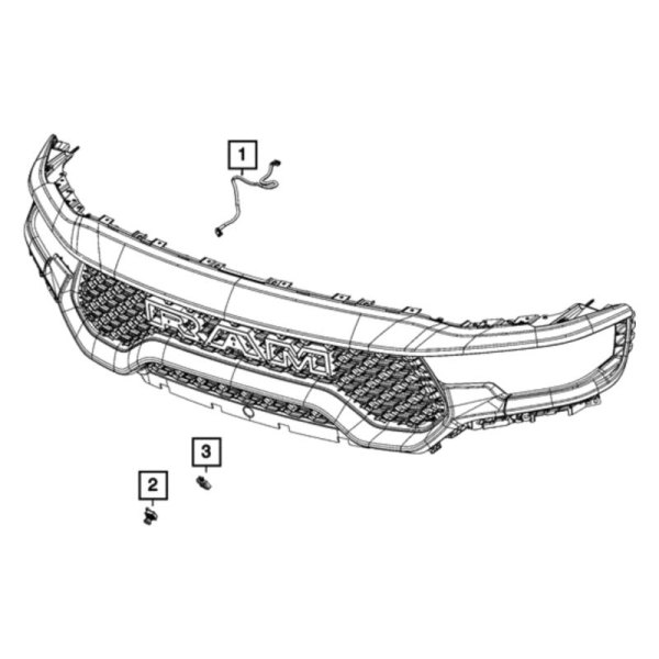 Mopar® - Camera Bracket