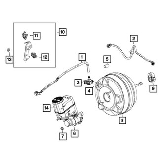 Jeep OE - Power Brake Booster