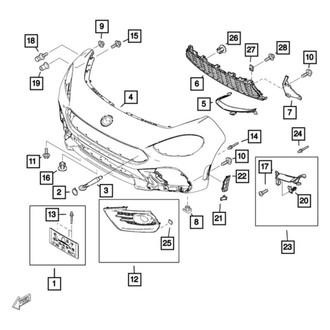 Mopar® - Tow Hook Cover