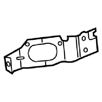 Mopar® - Rear Driver Side Bumper Cover Bracket