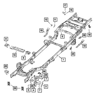 Mopar® - Chassis Frame Assembly