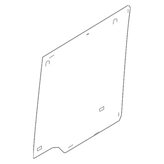 Ram OE - Rear Right Rearward Quarter Glass