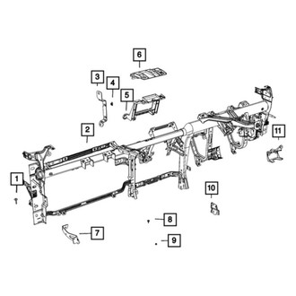 Ram OE - GPS Navigation System Bracket