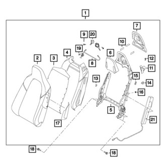 Mopar® - Headrest Cover