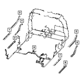 Mopar® - Chassis Wiring Harness Connector