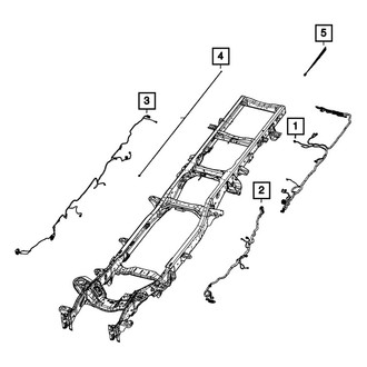 Mopar® - Chassis Wiring Harness Connector