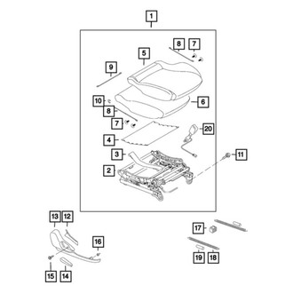 Fiat OE - Front Seat Belt Receptacle