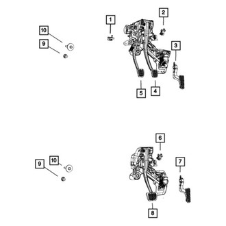 Mopar® - Brake Pedal Position Sensor