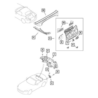 Mopar® - Bulkhead Bracket
