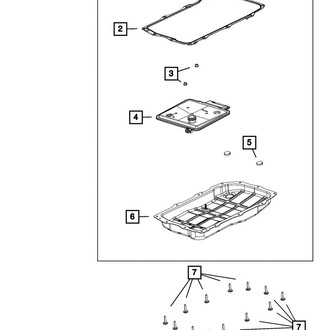 Mopar® - Automatic Transmission Filter Kit