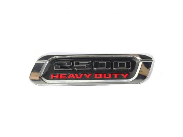 Mopar® - "2500" Nameplate Chrome Right Side Hood Emblem