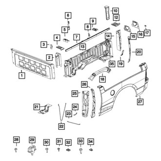 Mopar® - Box Side Outer Panel