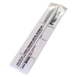 Mopar® - Vehicle Emission Control Information Label US, Canada