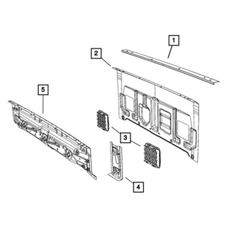 Mopar® - C-Pillar Reinforcement