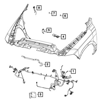Mopar® - Headlight Wiring Harness