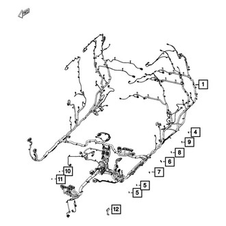 Mopar® - Body Wiring Harness