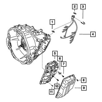 Mopar® - Automatic Transmission Harness O-Ring