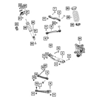 Jeep OE - Rear Coil Spring