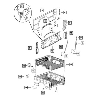 Mopar® - Box Side Inner Panel