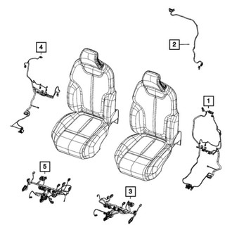 Mopar® - Seat Back Wiring