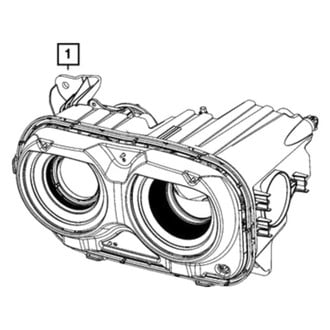 Mopar® - Factory Replacement Headlights