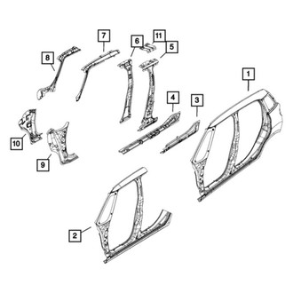 Mopar® - Body Side Aperture Outer Panel